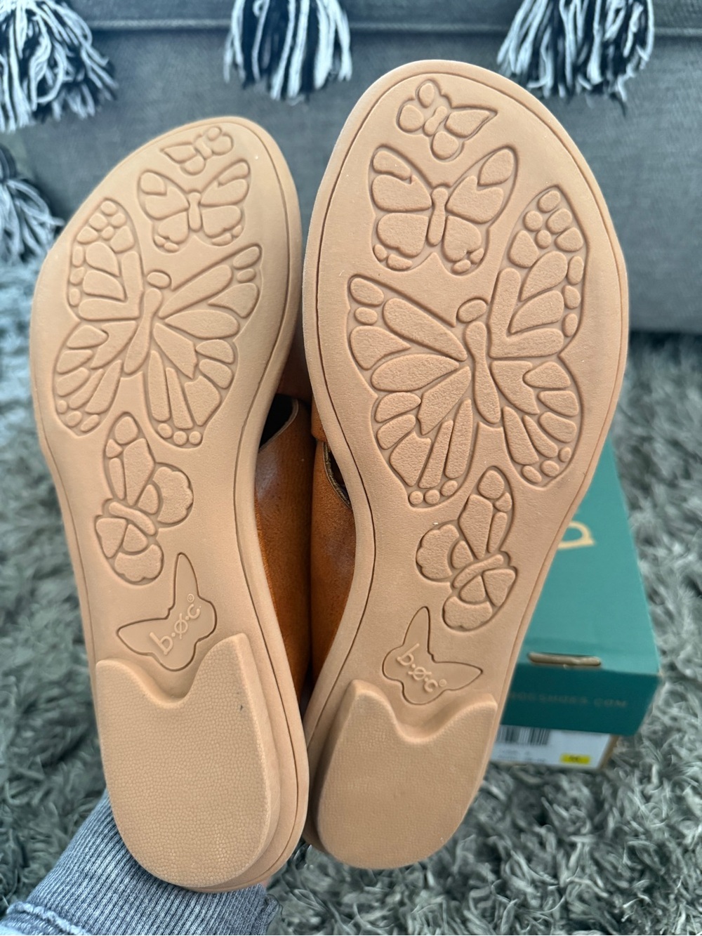 b.o.c. Brown Sandals (New) - Picture 4 of 8
